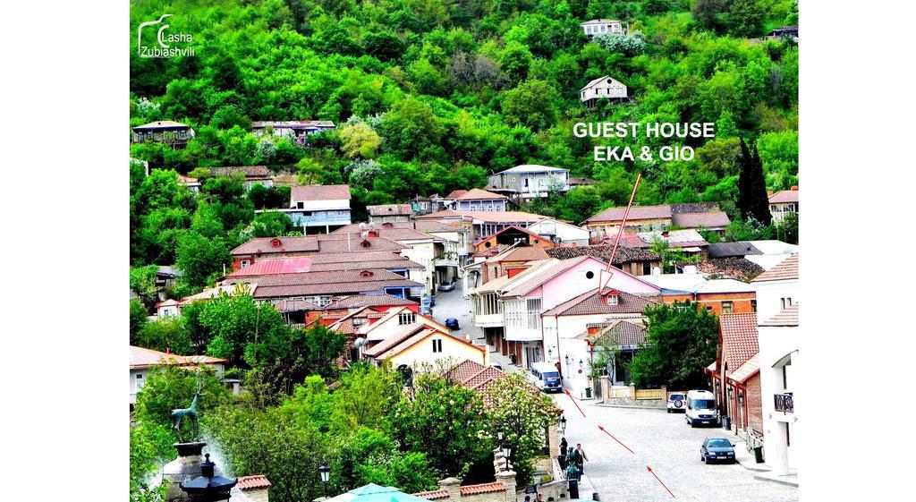 Guest House Eka & Gio Sighnaghi Exteriör bild